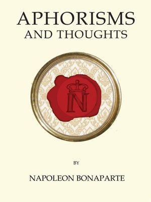 cover image of Aphorisms and Thoughts